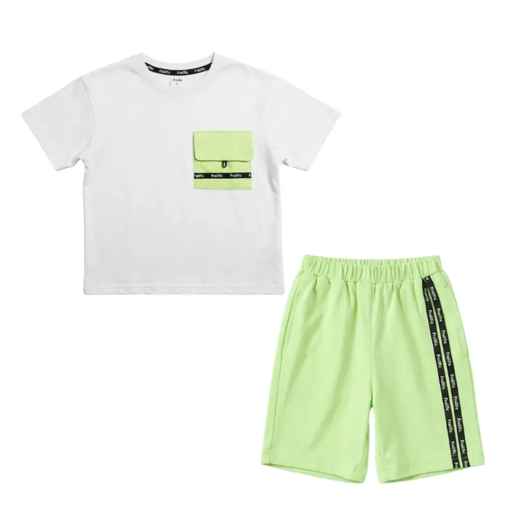 [FBO 39 0221 1FG] FRALIFIC TODDLER BOYS FATIGUE GARTERIZED SHORT (Small)